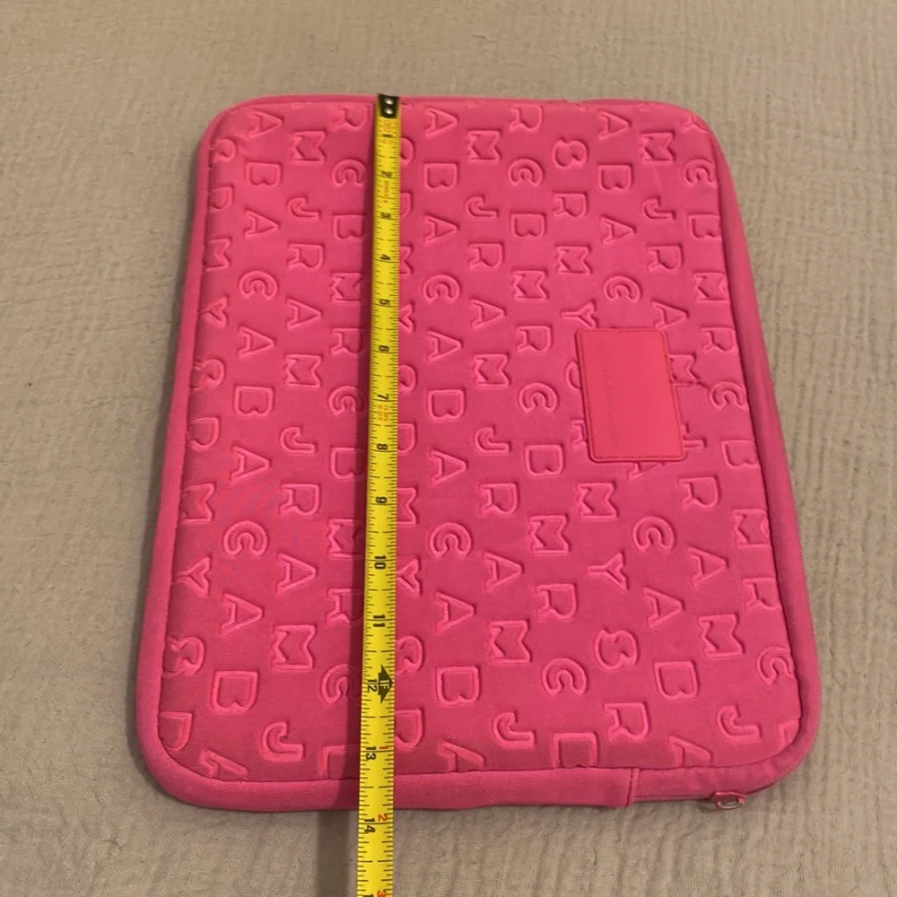 Marc by Marc Jacobs Pink Laptop Bag Sleeve.